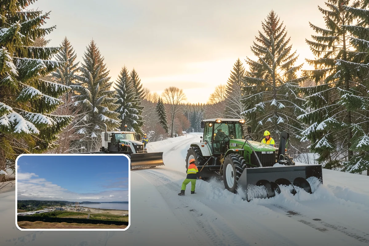 Ice Melt Application in University Place, Pierce County, WA - Faster contact melt than plain rock salt