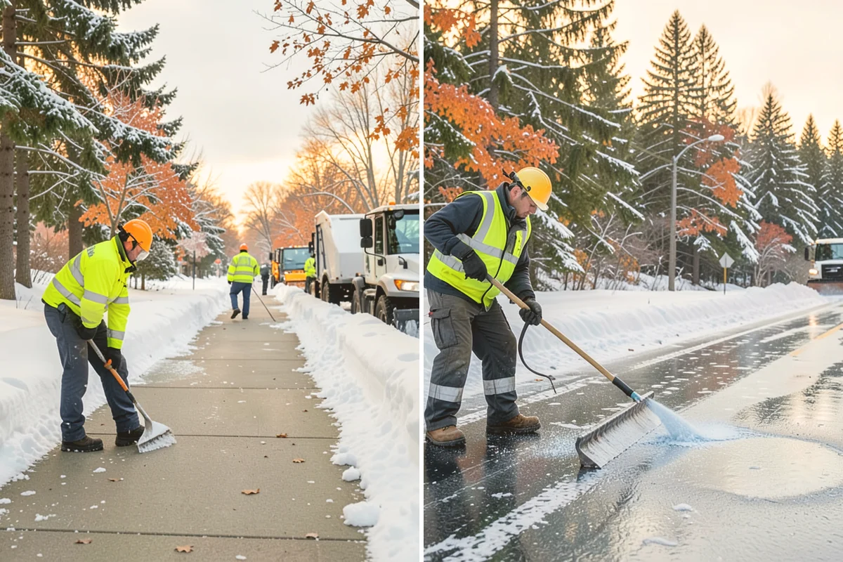Ice Removal from Driveways in Algona, King County, WA - We locate ice from thaw-and-refreeze cycles