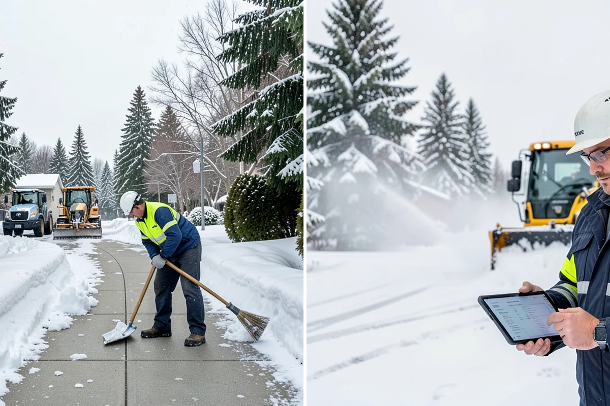 Ice Removal from Driveways in Arlington, Snohomish County, WA - We locate ice from thaw-and-refreeze cycles