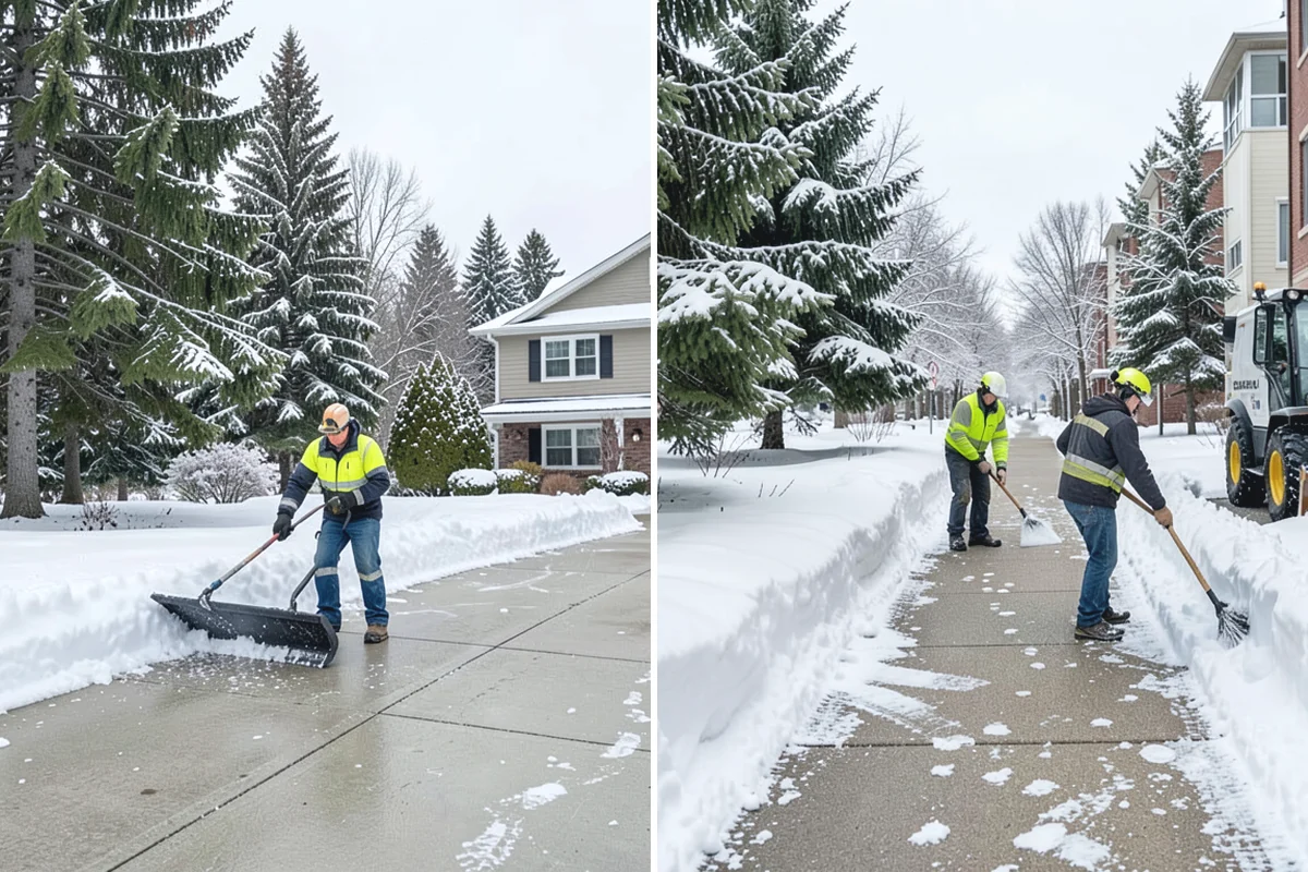 Ice Removal from Driveways in Beaux Arts Village, King County, WA - We locate ice from thaw-and-refreeze cycles