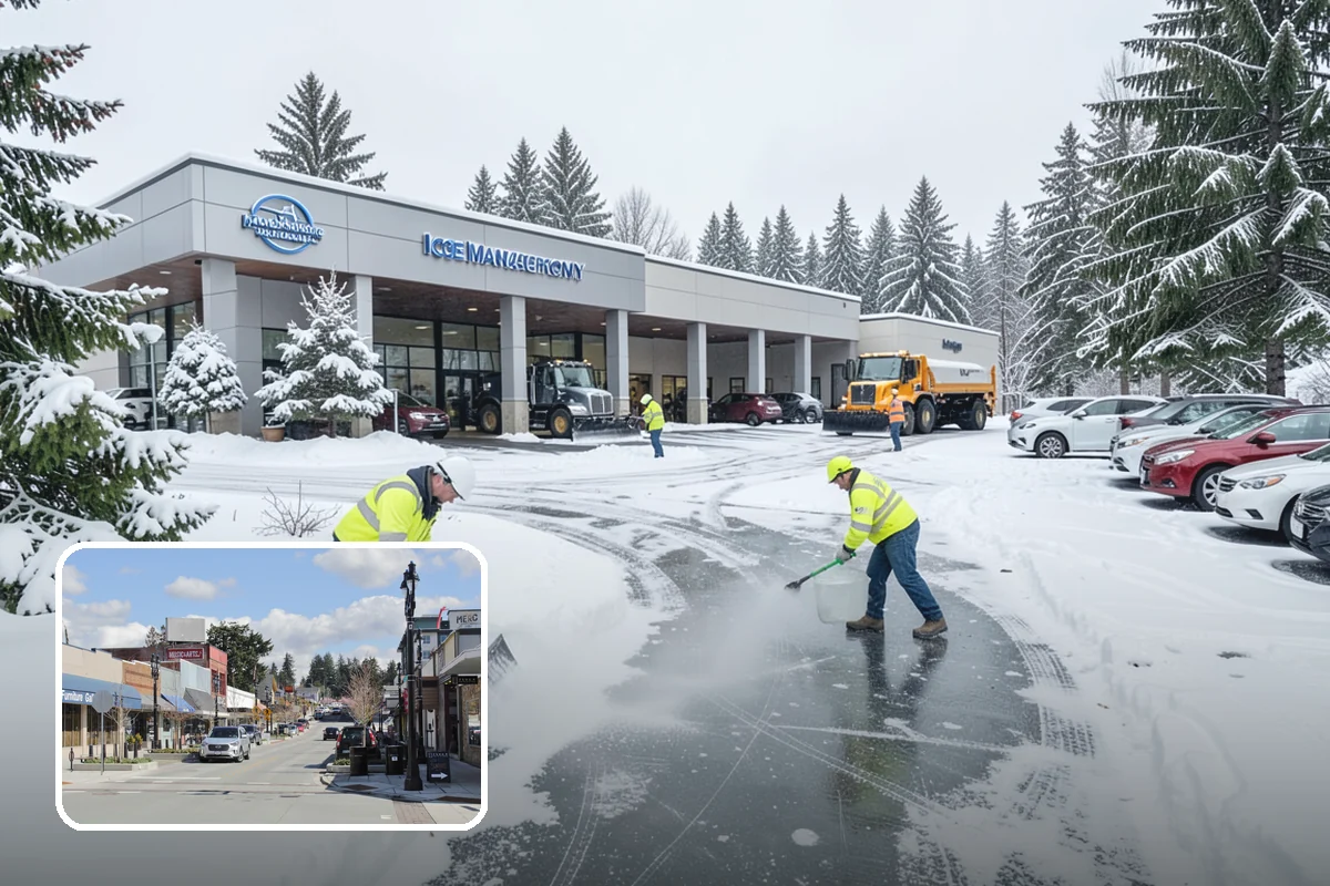 Ice Removal from Driveways in Bothell, King County, WA - Removes bonded ice a shovel cannot lift