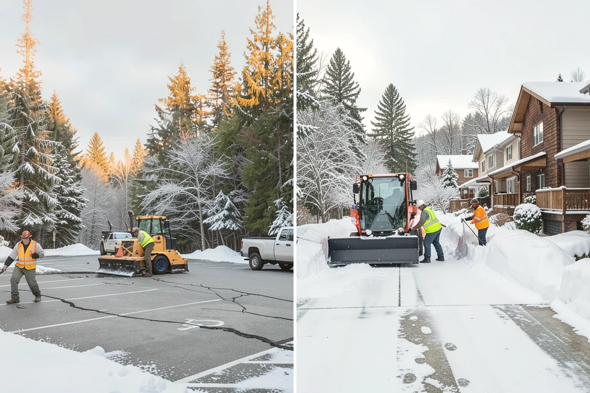 Ice Removal from Driveways in Burien, King County, WA - We locate ice from thaw-and-refreeze cycles