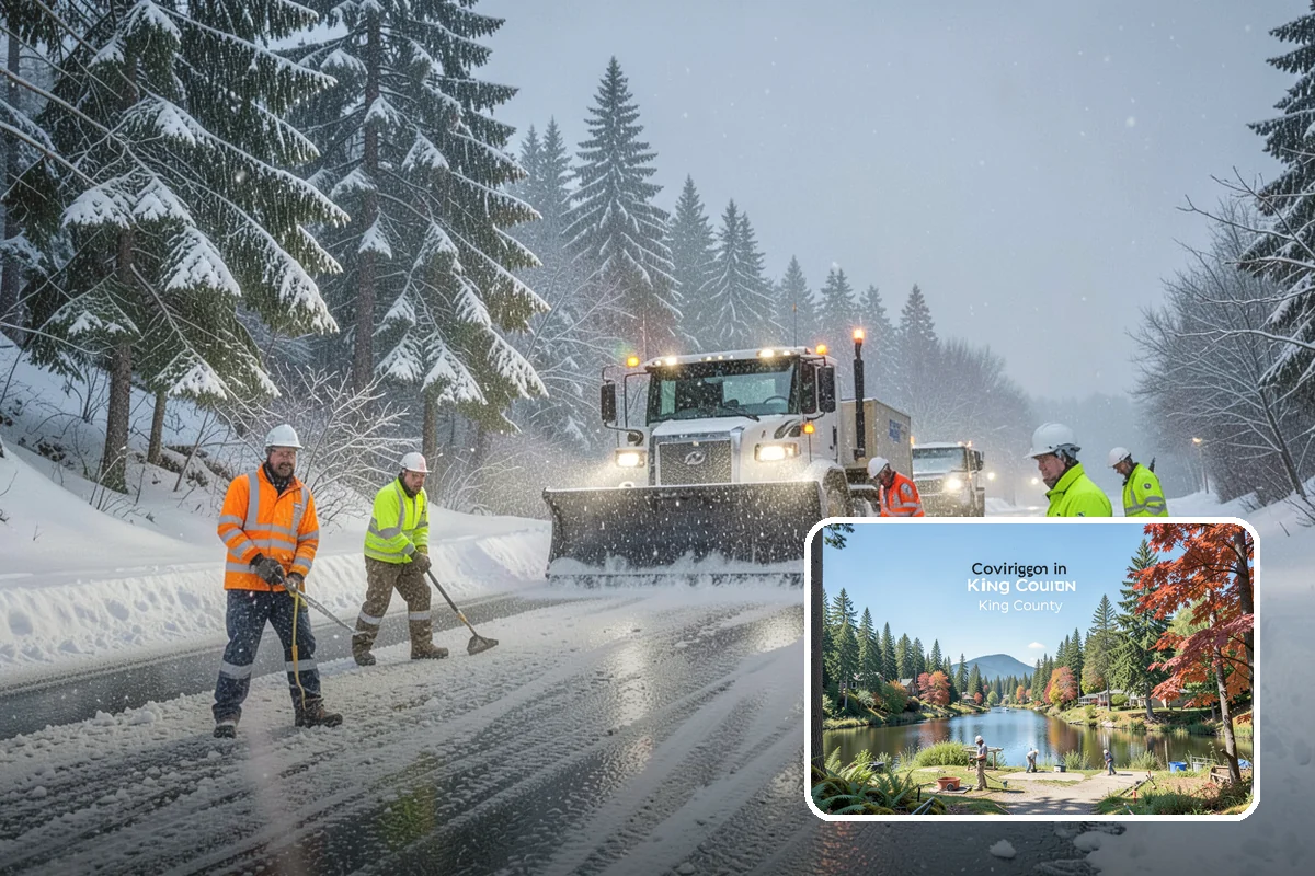 Ice Removal from Driveways in Covington, King County, WA - Removes bonded ice a shovel cannot lift