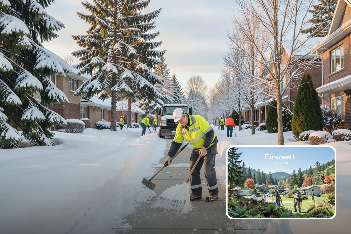 Ice Removal from Driveways in Fircrest, Pierce County, WA - Removes bonded ice a shovel cannot lift