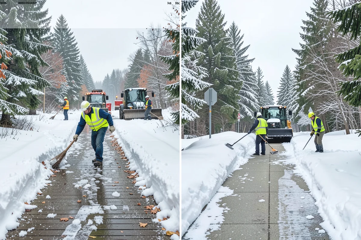 Ice Removal from Driveways in Granite Falls, Snohomish County, WA - We locate ice from thaw-and-refreeze cycles