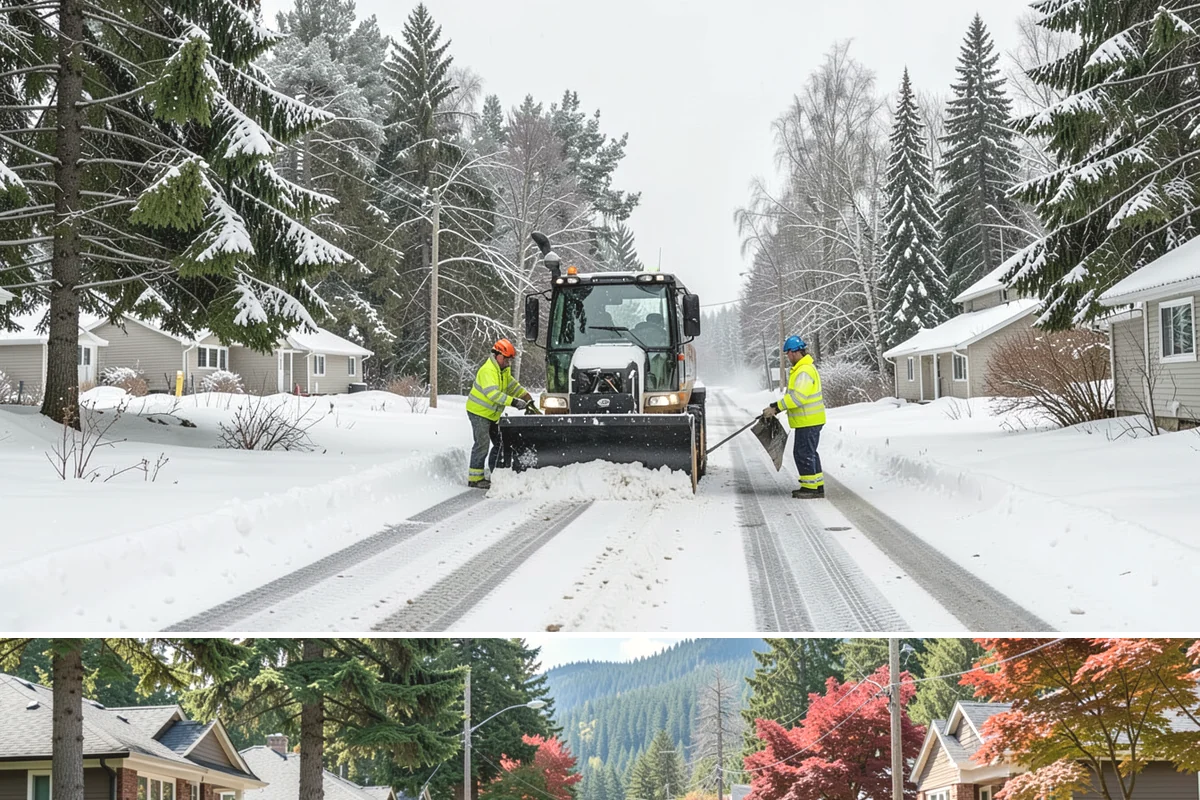 Ice Removal from Driveways in Hunts Point, King County, WA - Driveway ice removal peaks during freeze-thaw stretches from midwinter into early spring.