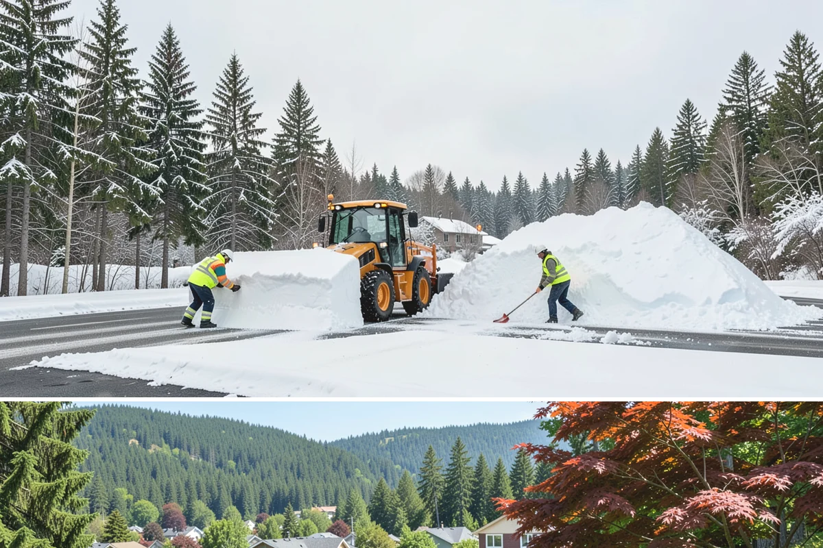 Ice Removal from Driveways in Index, Snohomish County, WA - Driveway ice removal peaks during freeze-thaw stretches from midwinter into early spring.