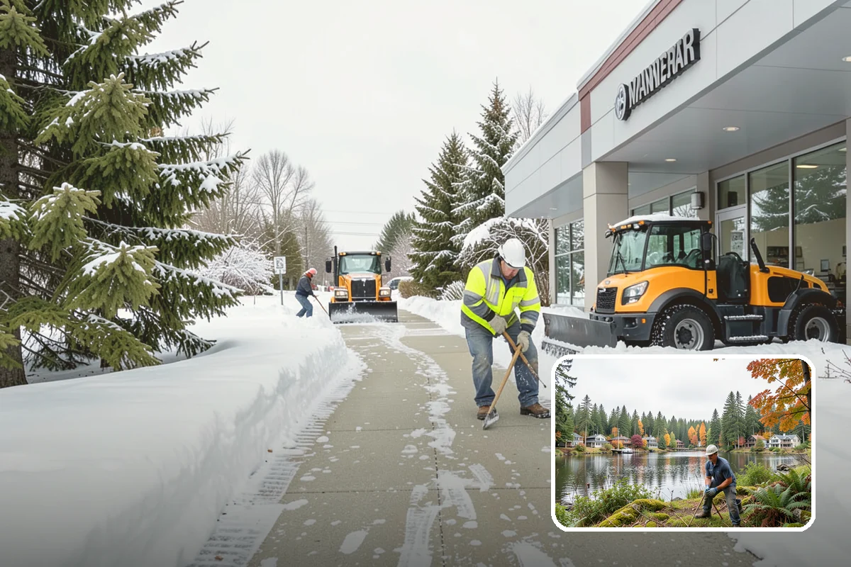 Ice Removal from Driveways in La Conner, Skagit County, WA - Removes bonded ice a shovel cannot lift