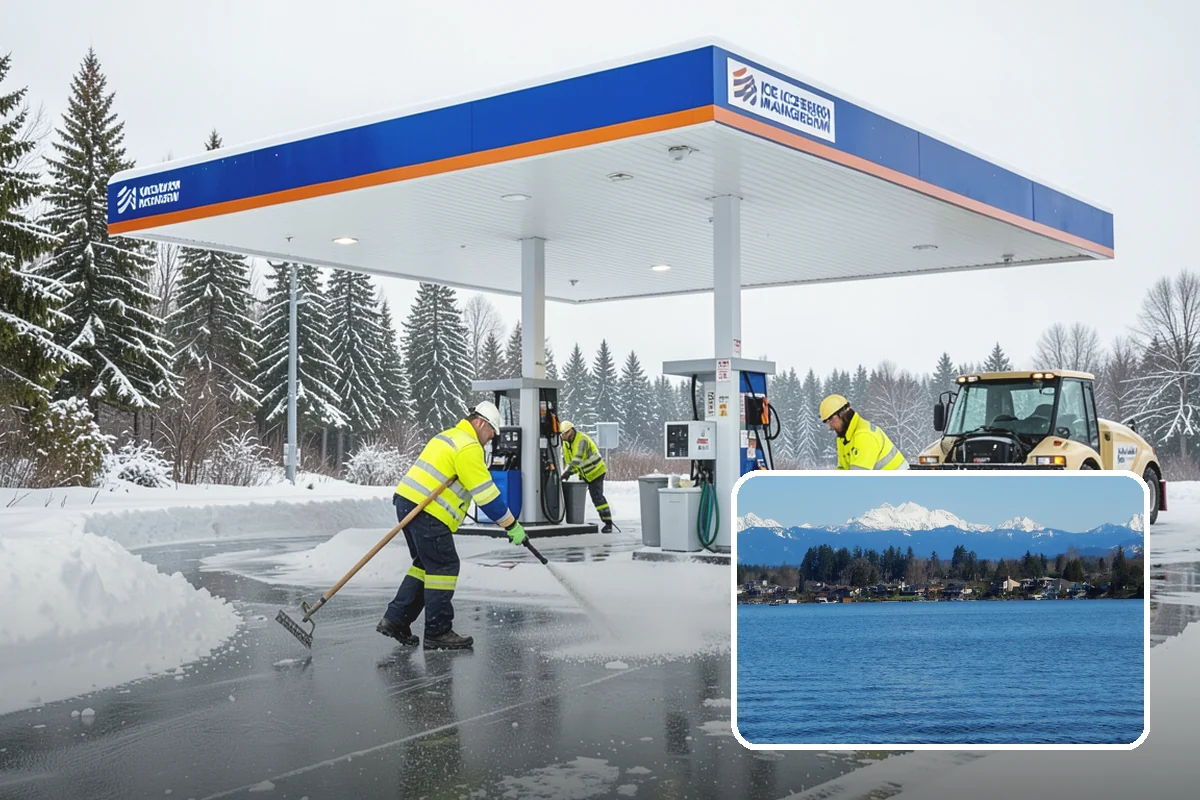 Ice Removal from Driveways in Lake Stevens, Snohomish County, WA - Removes bonded ice a shovel cannot lift