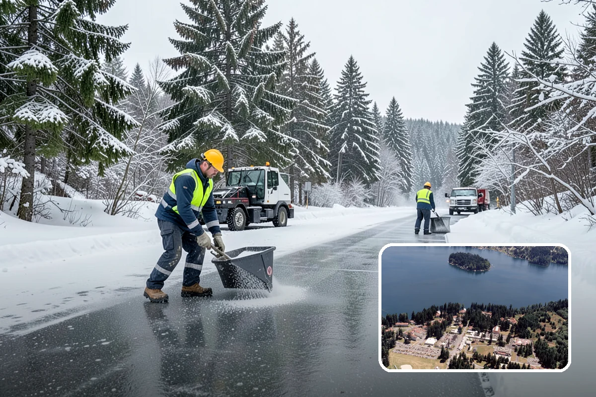 Ice Removal from Driveways in Lakewood, Pierce County, WA - Removes bonded ice a shovel cannot lift