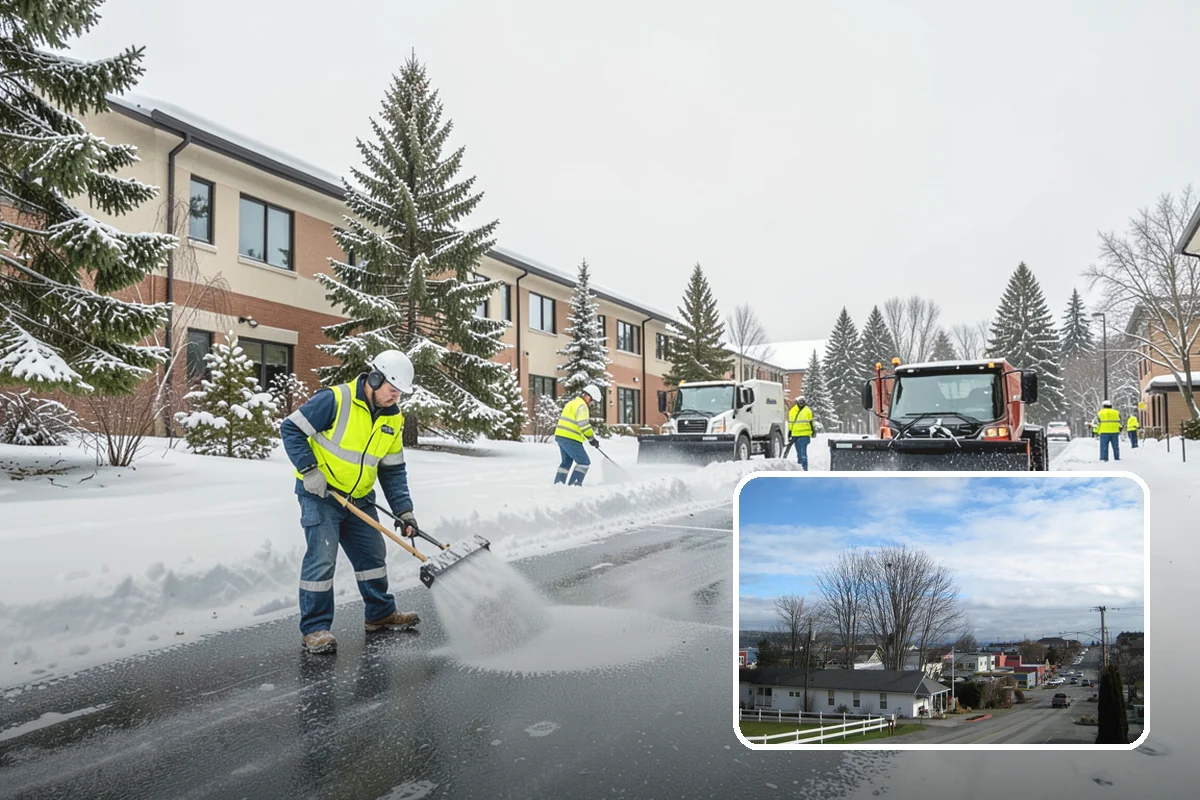 Ice Removal from Driveways in Langley, Island County, WA - Removes bonded ice a shovel cannot lift