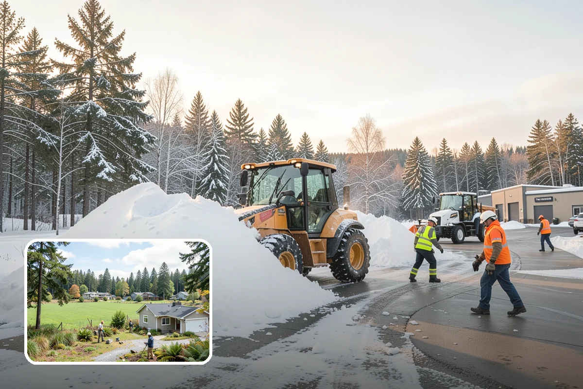 Ice Removal from Driveways in Lyman, Skagit County, WA - Removes bonded ice a shovel cannot lift