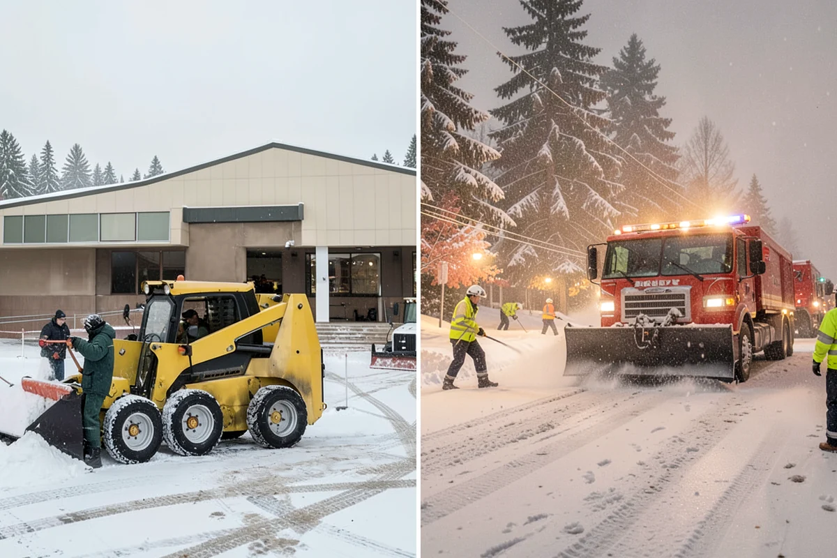 Ice Removal from Driveways in Lyman, Skagit County, WA - We locate ice from thaw-and-refreeze cycles