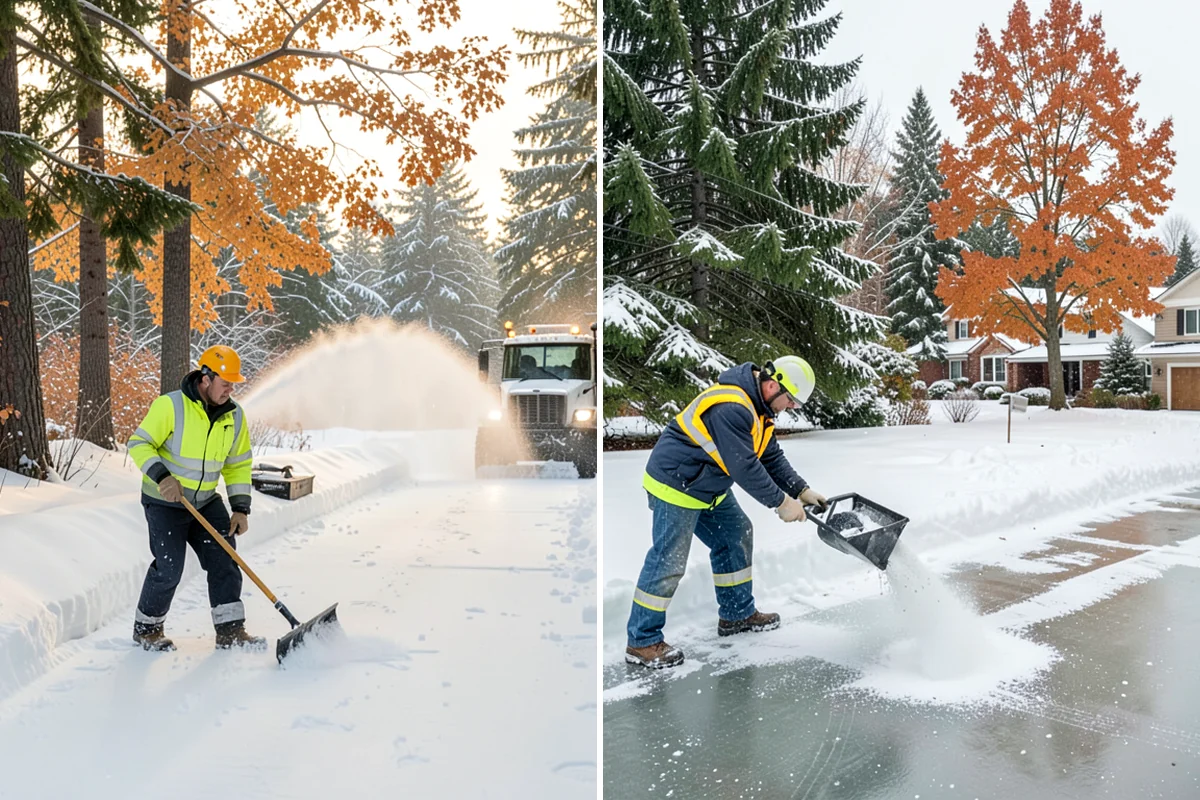 Ice Removal from Driveways in Maple Valley, King County, WA - We locate ice from thaw-and-refreeze cycles