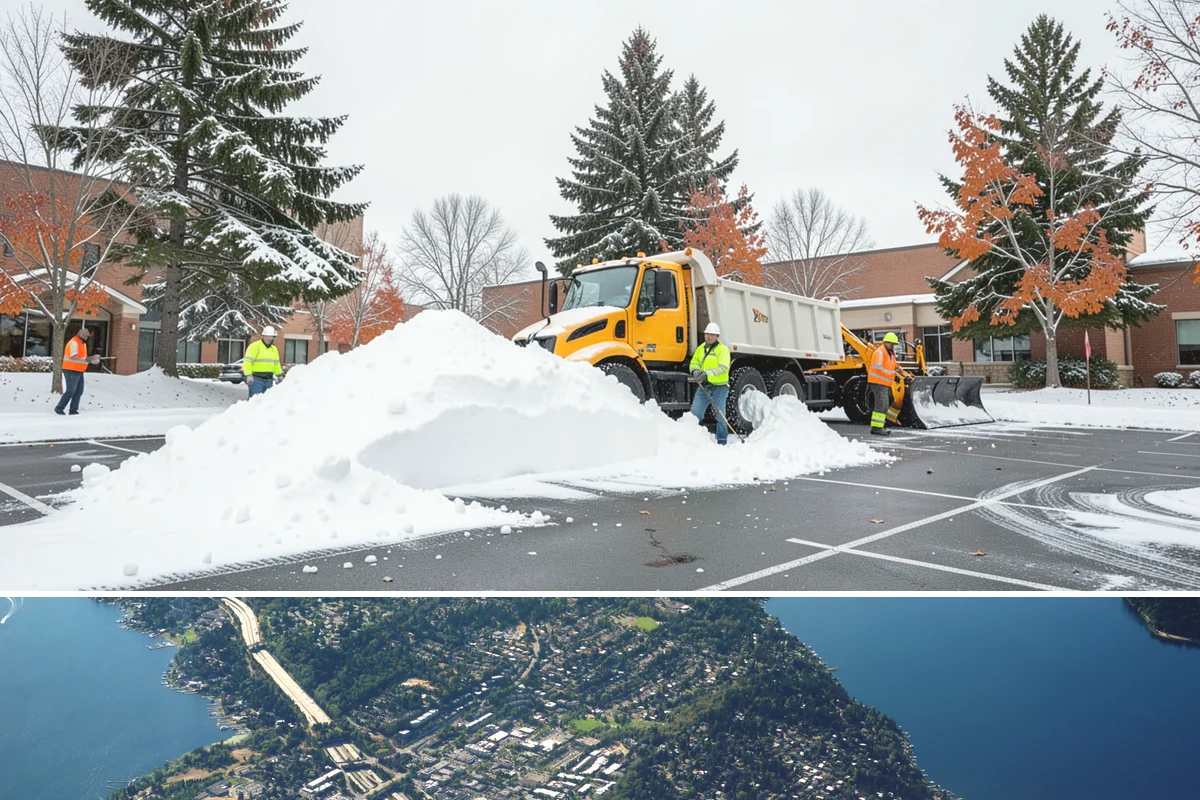 Ice Removal from Driveways in Mercer Island, King County, WA - Driveway ice removal peaks during freeze-thaw stretches from midwinter into early spring.