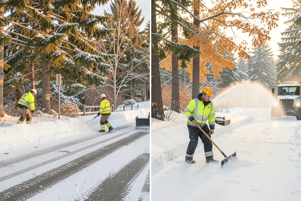 Ice Removal from Driveways in Mill Creek, Snohomish County, WA - We locate ice from thaw-and-refreeze cycles