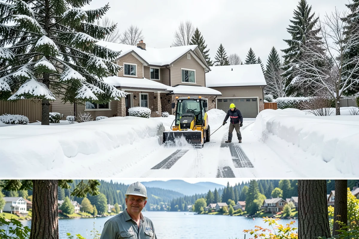 Ice Removal from Driveways in Milton, King County, WA - Driveway ice removal peaks during freeze-thaw stretches from midwinter into early spring.