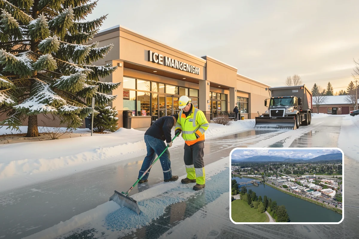 Ice Removal from Driveways in Mount Vernon, Skagit County, WA - Removes bonded ice a shovel cannot lift
