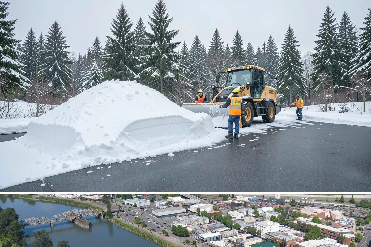 Ice Removal from Driveways in Mount Vernon, Skagit County, WA - Driveway ice removal peaks during freeze-thaw stretches from midwinter into early spring.