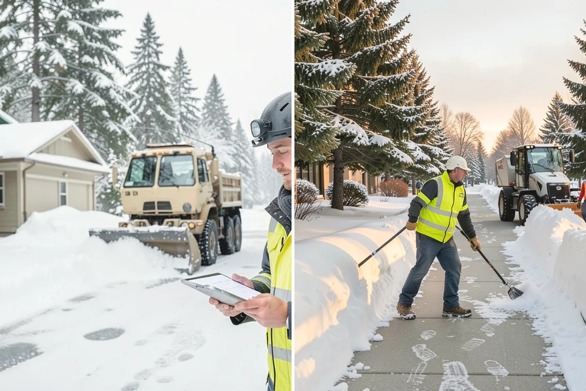 Ice Removal from Driveways in Mukilteo, Snohomish County, WA - We locate ice from thaw-and-refreeze cycles