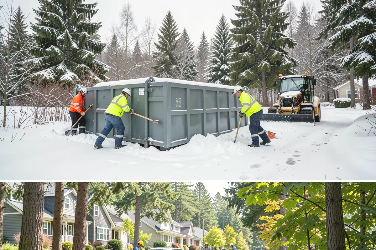 Ice Removal from Driveways in Normandy Park, King County, WA - Driveway ice removal peaks during freeze-thaw stretches from midwinter into early spring.