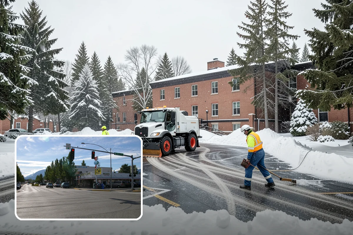 Ice Removal from Driveways in North Bend, King County, WA - Removes bonded ice a shovel cannot lift