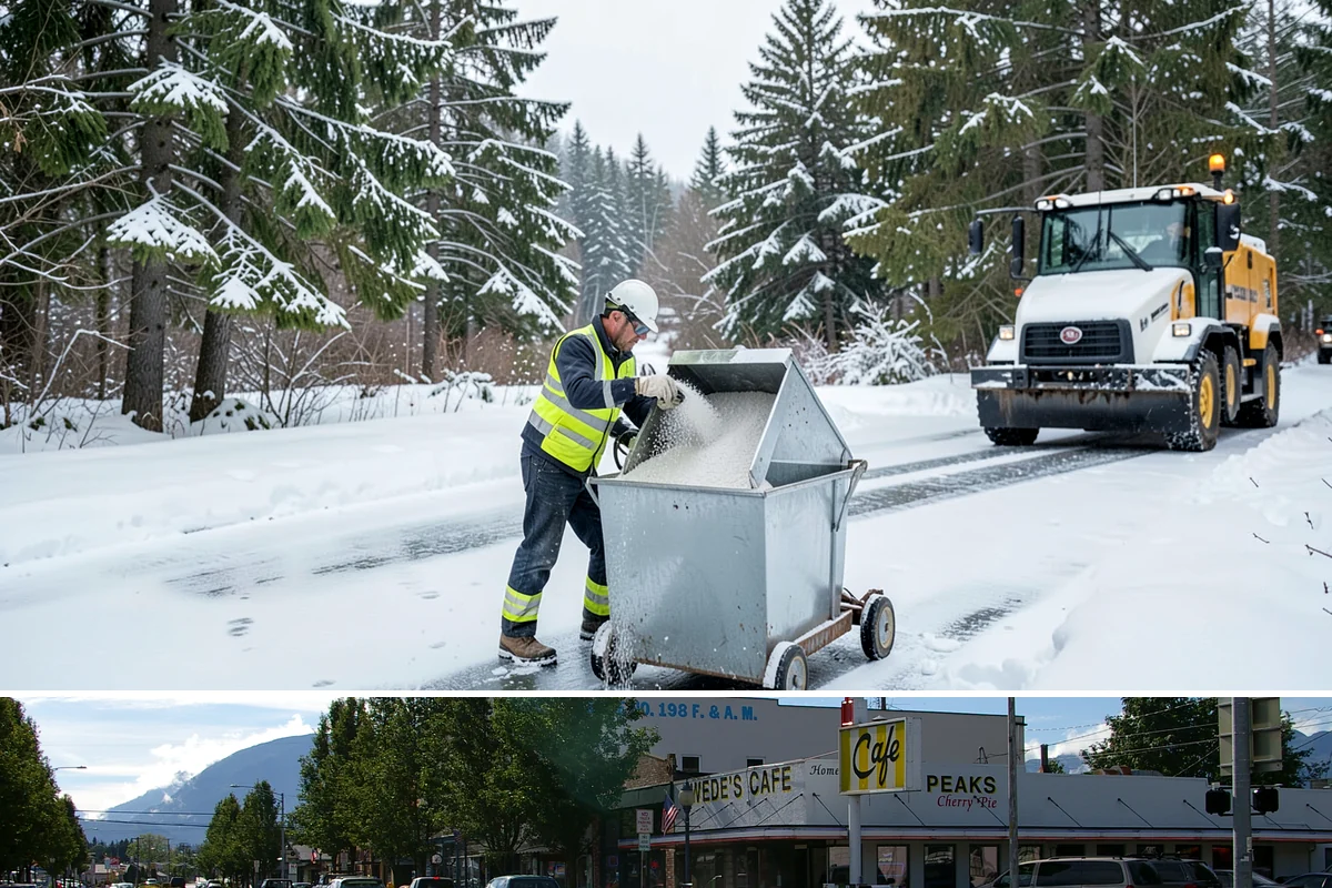 Ice Removal from Driveways in North Bend, King County, WA - Driveway ice removal peaks during freeze-thaw stretches from midwinter into early spring.