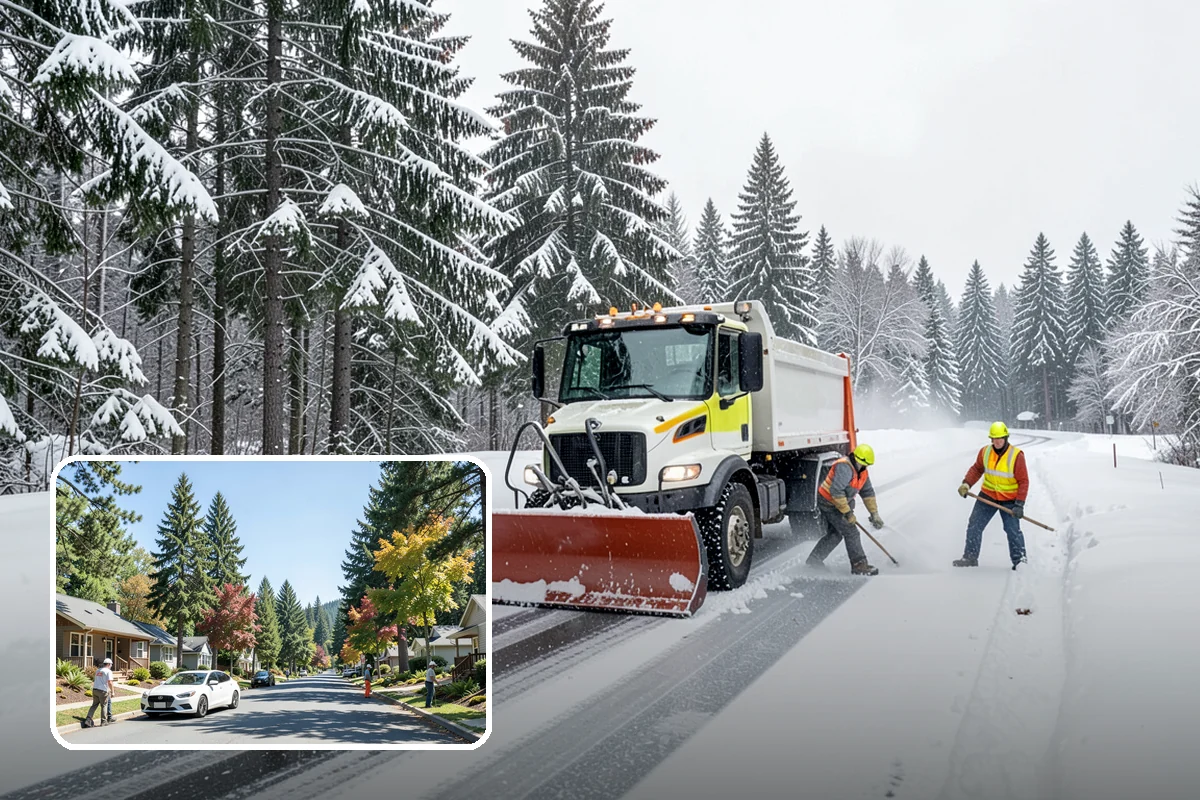 Ice Removal from Driveways in Orting, Pierce County, WA - Removes bonded ice a shovel cannot lift