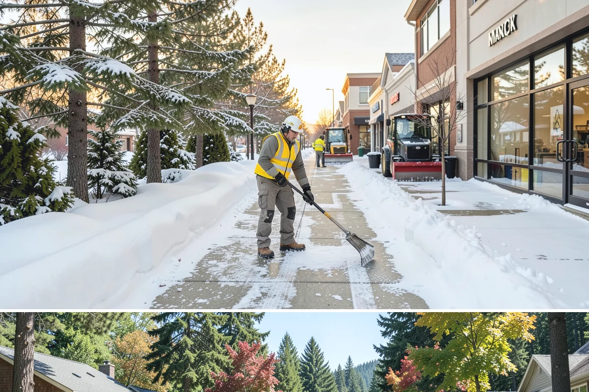 Ice Removal from Driveways in Orting, Pierce County, WA - Driveway ice removal peaks during freeze-thaw stretches from midwinter into early spring.