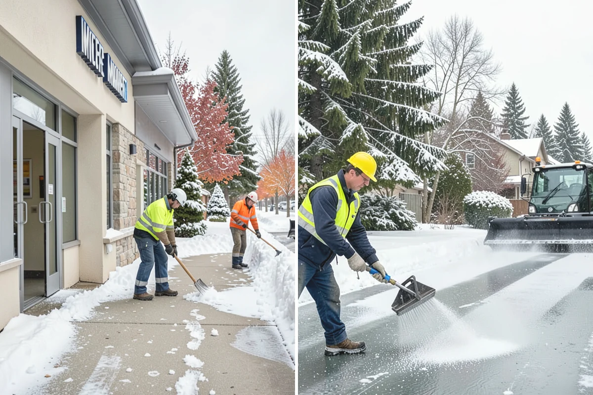 Ice Removal from Driveways in Ruston, Pierce County, WA - We locate ice from thaw-and-refreeze cycles