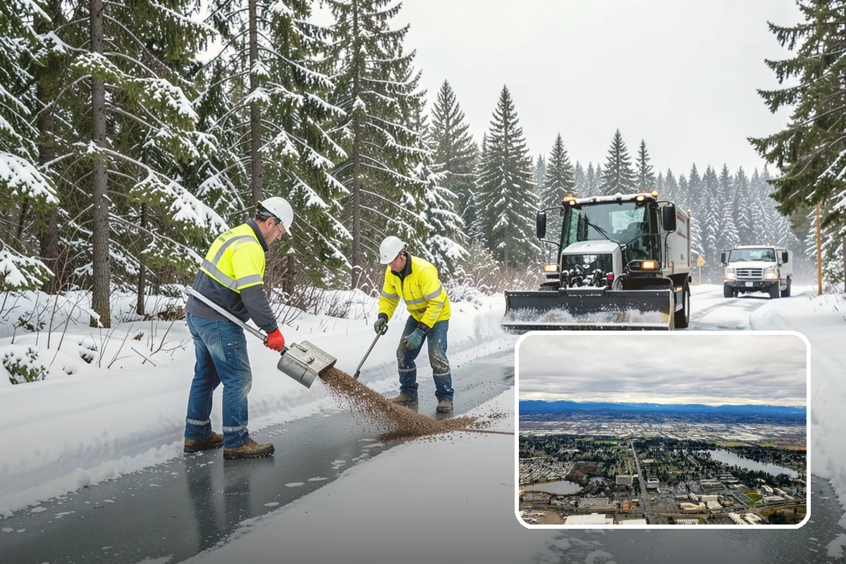 Ice Removal from Driveways in SeaTac, King County, WA - Removes bonded ice a shovel cannot lift