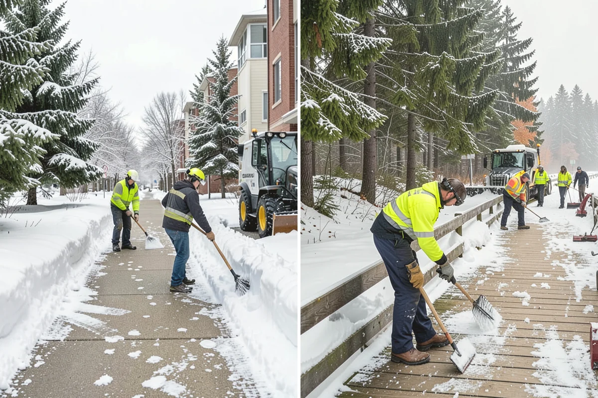 Ice Removal from Driveways in University Place, Pierce County, WA - We locate ice from thaw-and-refreeze cycles