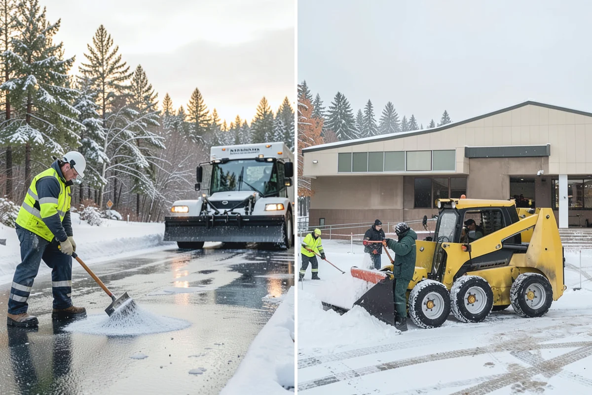 Ice Removal from Driveways in Wilkeson, Pierce County, WA - We locate ice from thaw-and-refreeze cycles