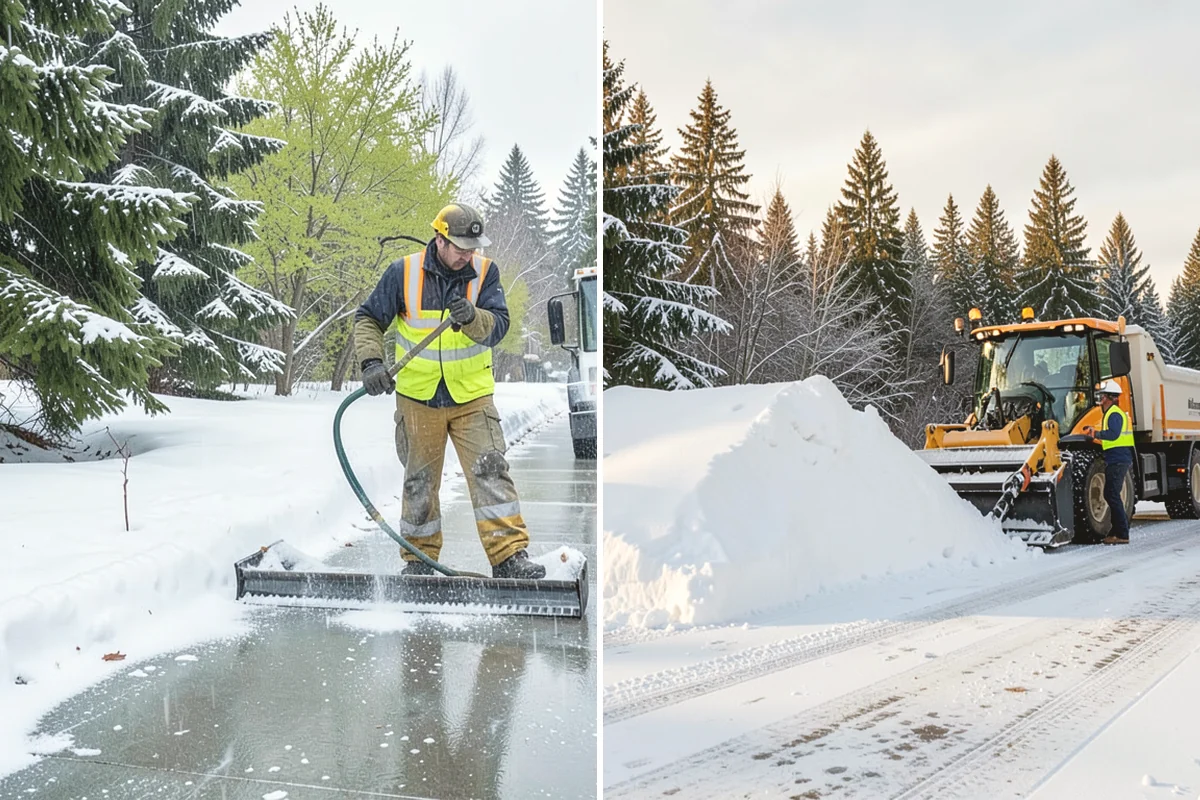 Ice Storm Response in Anacortes, Skagit County, WA - Monitor National Weather Service ice-accretion forecasts and stage crews before onset