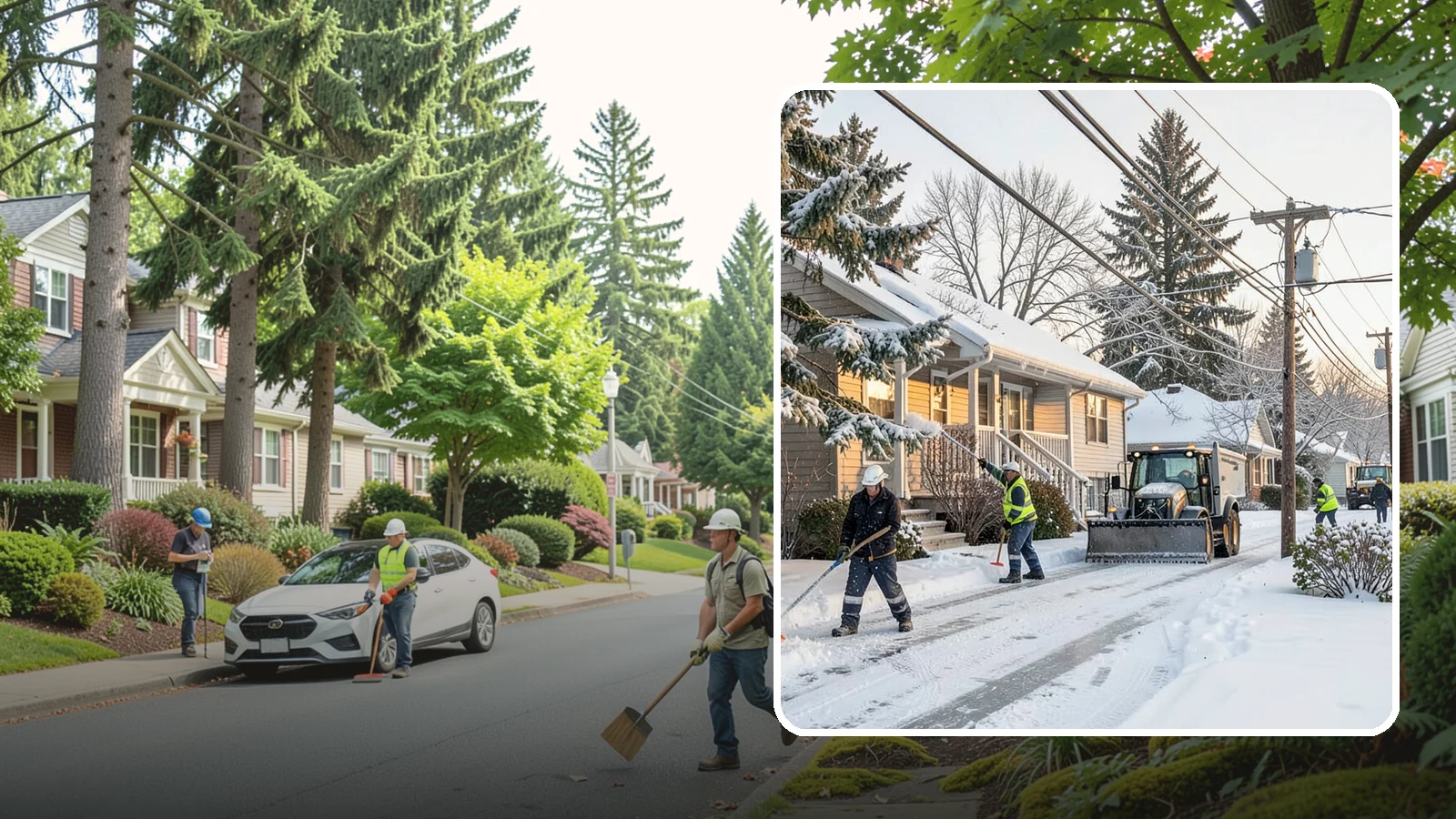 Ice Storm Response in Beaux Arts Village, King County, WA - We mobilize fast when a Western Washington ice storm glazes your property in a hard, hazardous shell.