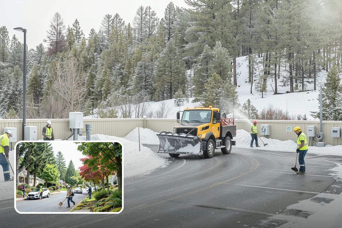 Ice Storm Response in Beaux Arts Village, King County, WA - Fast dispatch during active glazing conditions when traction disappears