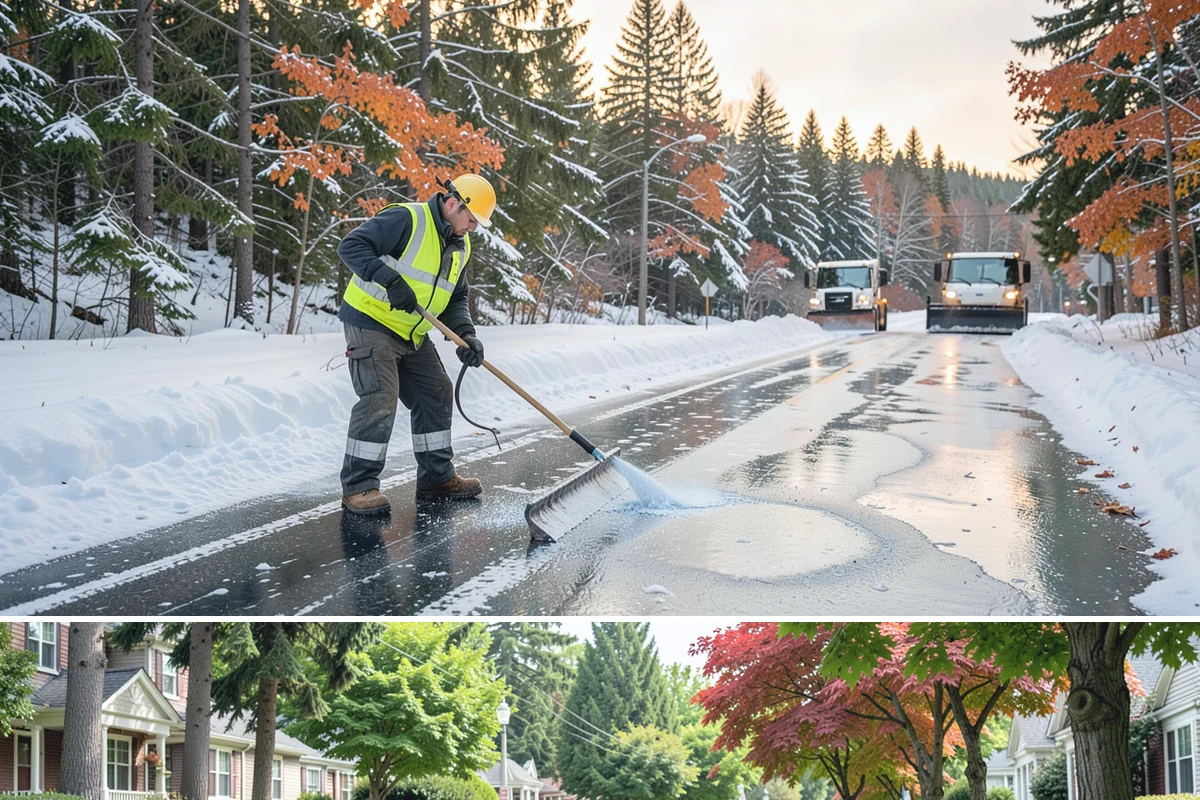 Ice Storm Response in Beaux Arts Village, King County, WA - Ice storm response is most in demand from late November through February when Fraser outflow winds meet incoming Pacific moisture...