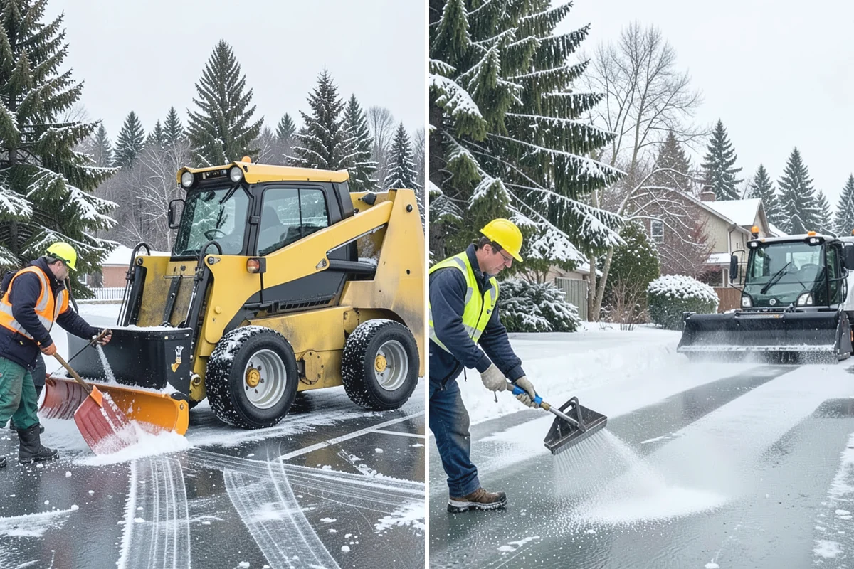Ice Storm Response in Buckley, Pierce County, WA - Monitor National Weather Service ice-accretion forecasts and stage crews before onset