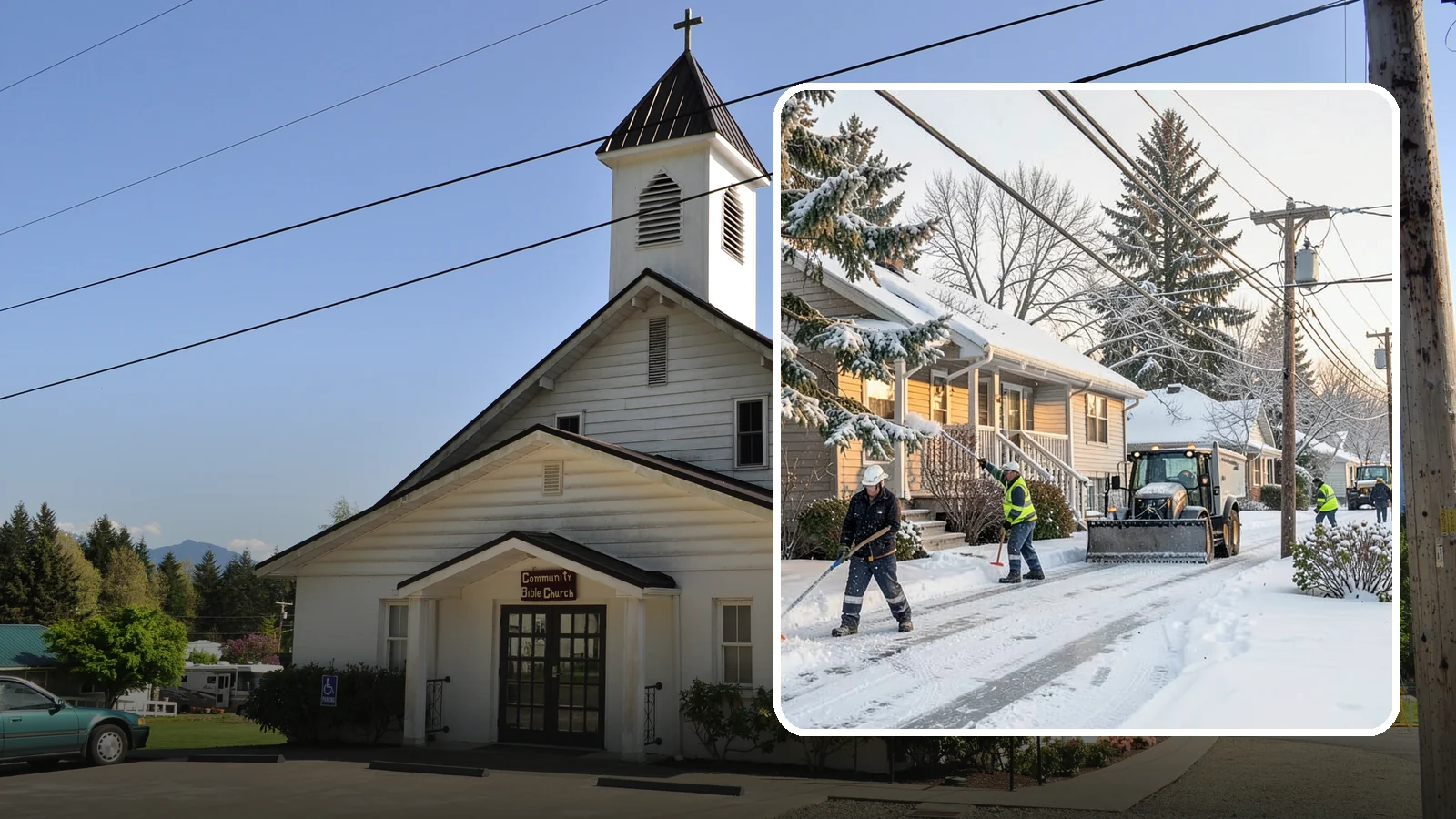 Ice Storm Response in Concrete, Skagit County, WA - We mobilize fast when a Western Washington ice storm glazes your property in a hard, hazardous shell.