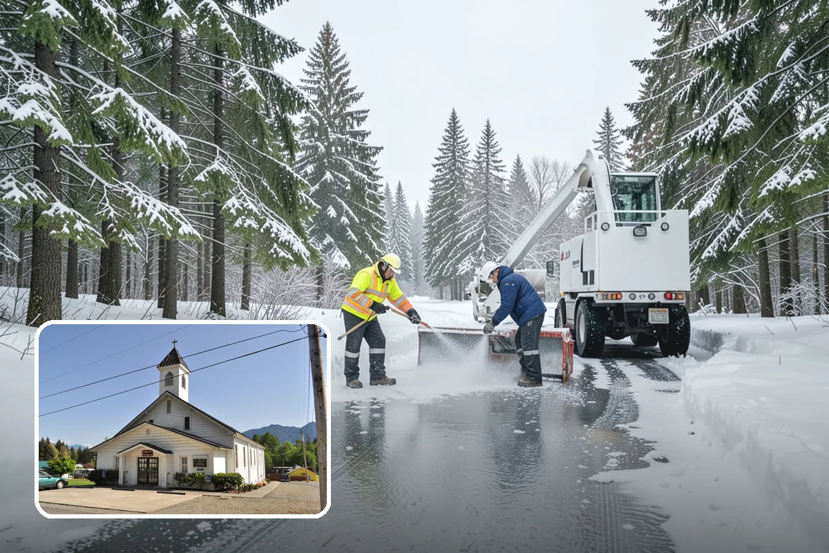 Ice Storm Response in Concrete, Skagit County, WA - Fast dispatch during active glazing conditions when traction disappears