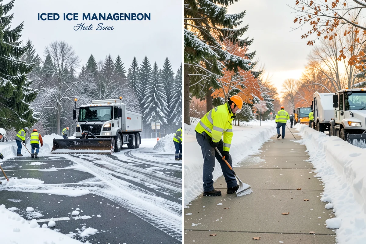 Ice Storm Response in Concrete, Skagit County, WA - Monitor National Weather Service ice-accretion forecasts and stage crews before onset