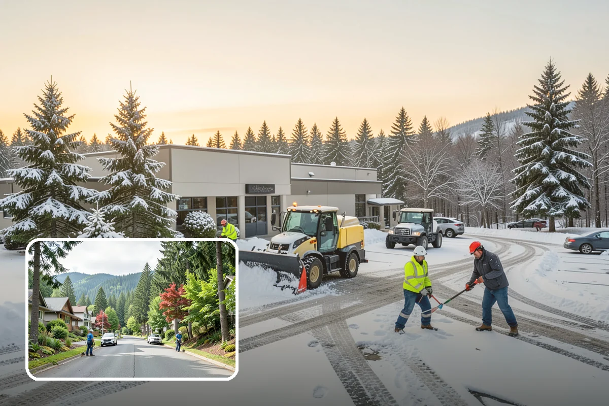 Ice Storm Response in Darrington, Snohomish County, WA - Fast dispatch during active glazing conditions when traction disappears