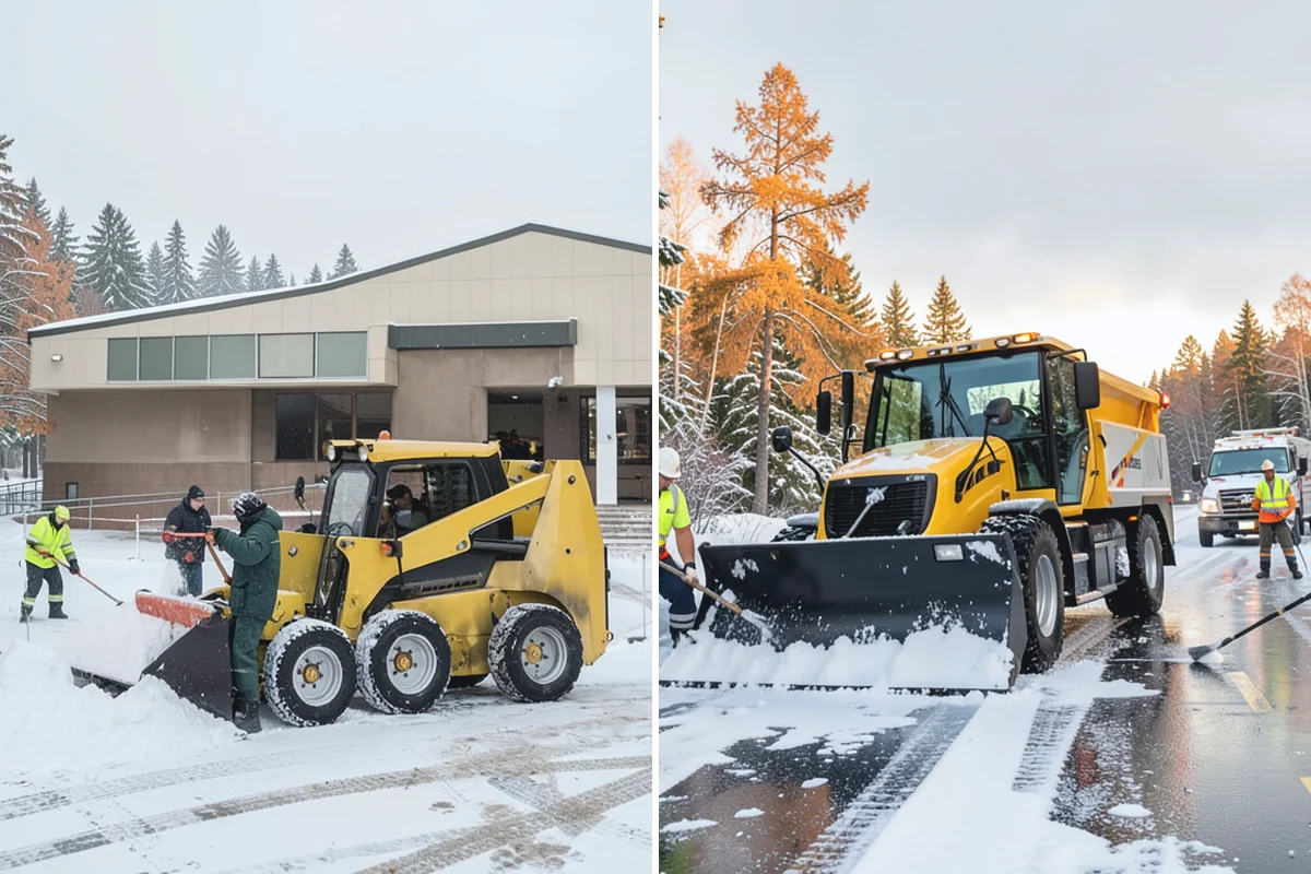 Ice Storm Response in Darrington, Snohomish County, WA - Monitor National Weather Service ice-accretion forecasts and stage crews before onset