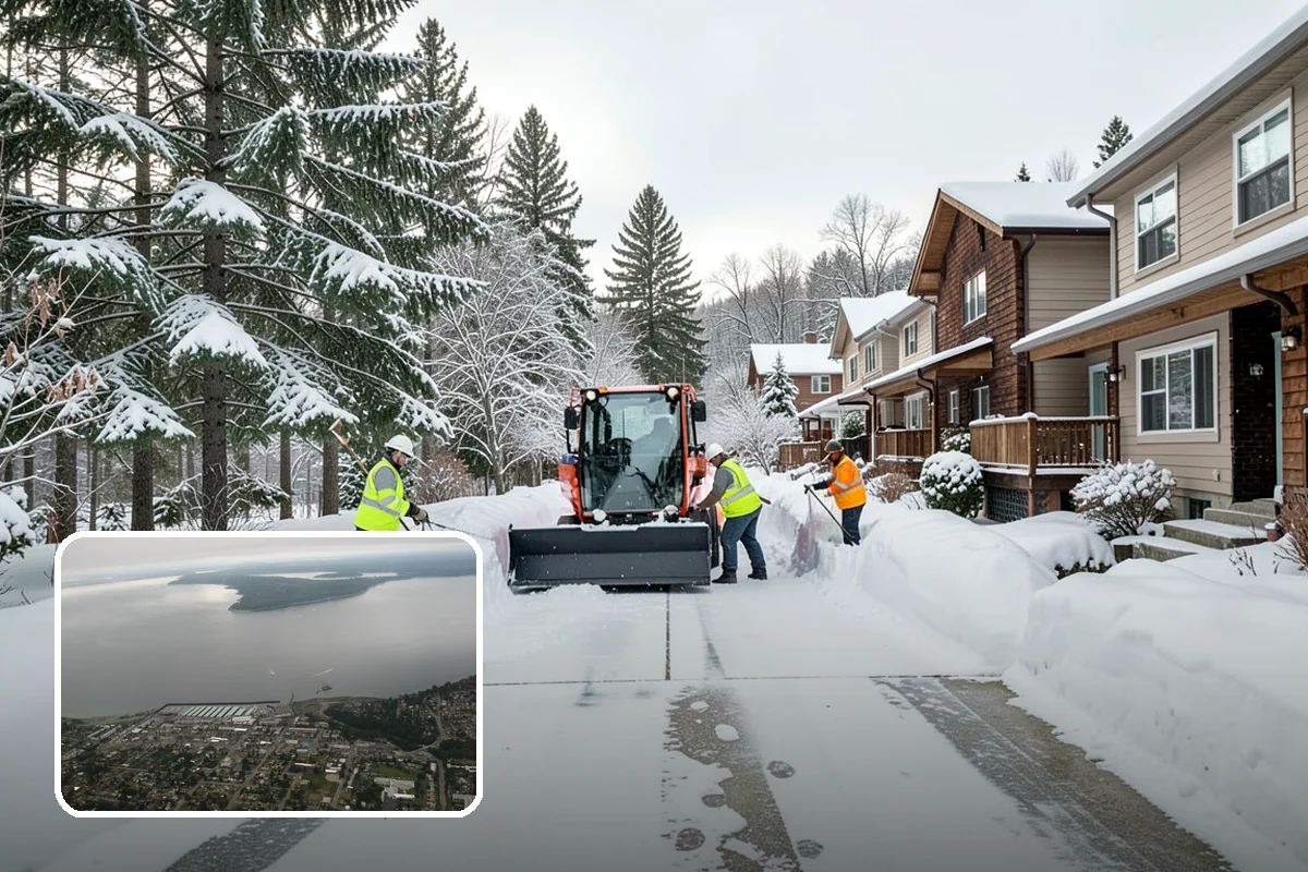 Ice Storm Response in Des Moines, King County, WA - Fast dispatch during active glazing conditions when traction disappears