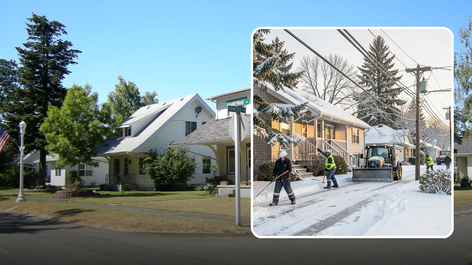 Ice Storm Response in DuPont, Pierce County, WA - We mobilize fast when a Western Washington ice storm glazes your property in a hard, hazardous shell.