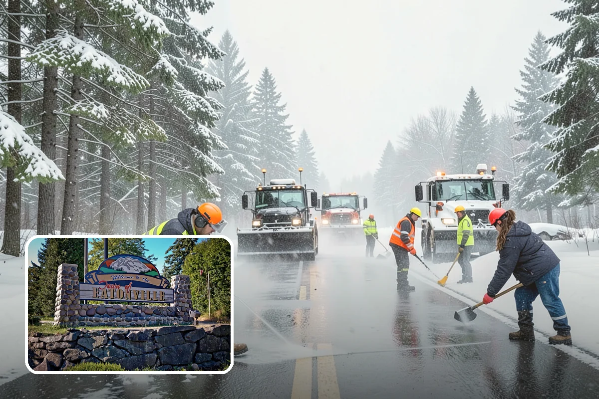 Ice Storm Response in Eatonville, Pierce County, WA - Fast dispatch during active glazing conditions when traction disappears
