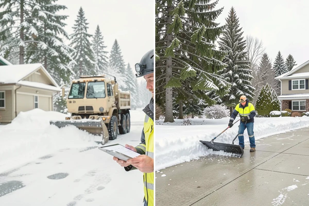 Ice Storm Response in Eatonville, Pierce County, WA - Monitor National Weather Service ice-accretion forecasts and stage crews before onset