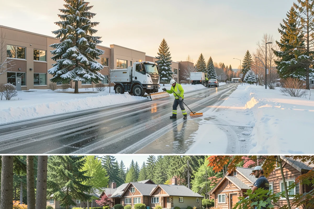 Ice Storm Response in Edgewood, Pierce County, WA - Ice storm response is most in demand from late November through February when Fraser outflow winds meet incoming Pacific moisture...