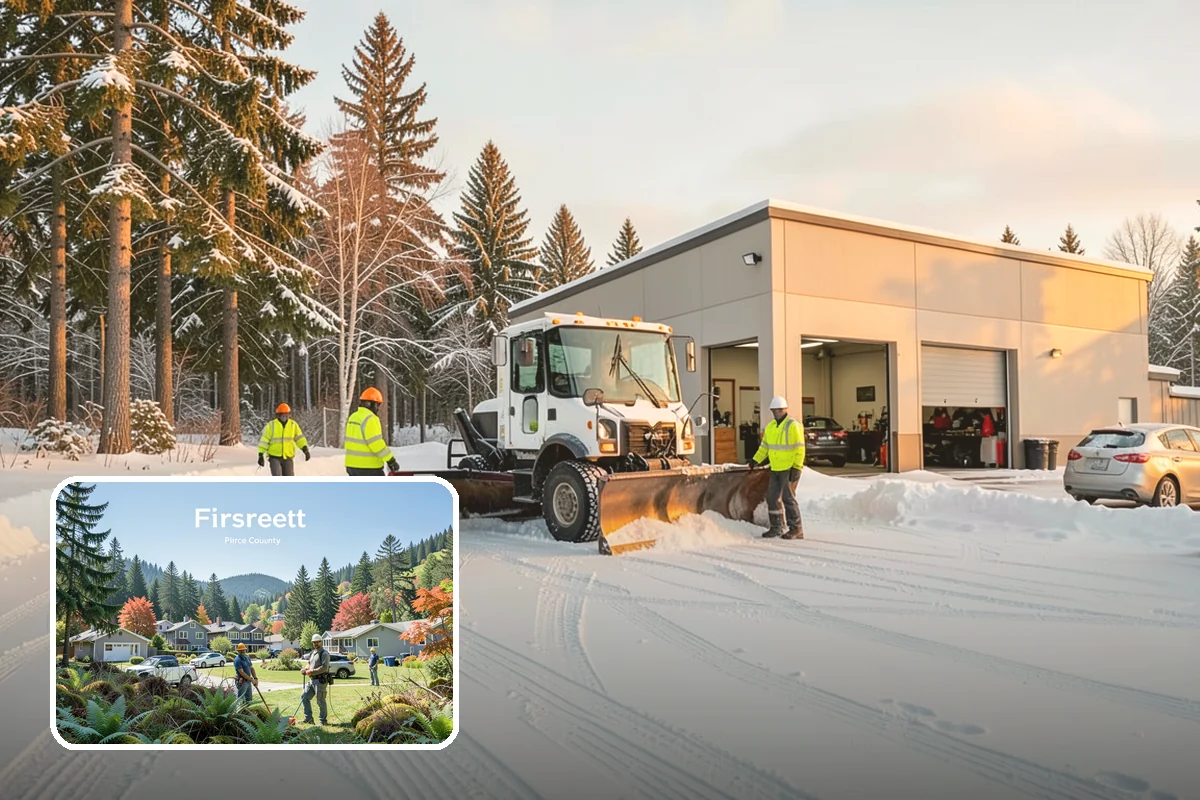 Ice Storm Response in Fircrest, Pierce County, WA - Fast dispatch during active glazing conditions when traction disappears