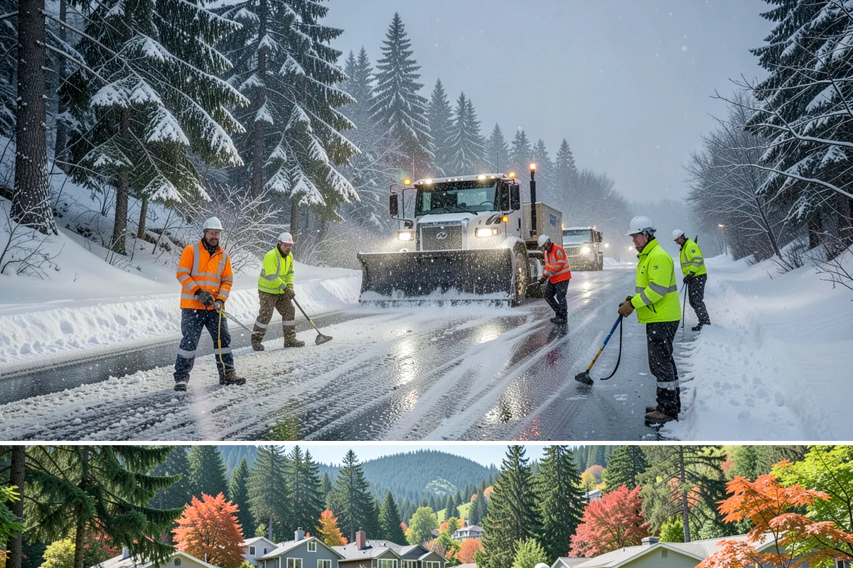 Ice Storm Response in Fircrest, Pierce County, WA - Ice storm response is most in demand from late November through February when Fraser outflow winds meet incoming Pacific moisture...